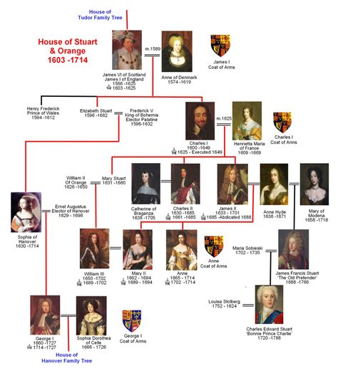 tudor stuart family tree